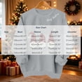 thumbnail image 4 of Jsaierl Women's Christmas Sweatshirts Plus Size Gnomes Graphic Sweatshirt Cotton Trendy Pullover Crewneck Tunic Long Sleeve Tops S-2XL, 4 of 9