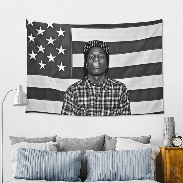 Tapestries ASAP Rocky Tapestry Wall Hanging Tapestry Home Decor Tapestries Wall Art for Living Room Bedroom Tapestry 60x40in Walmart