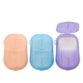 thumbnail image 4 of 20PCS Travel Accessories Disposable Soap Paper Washing Hand Bath Clean Scented Slice Sheets Mini Paper Soap Packing Organizer, 4 of 5