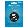 TruConnect $5 Data 500 MB e-PIN Top Up (Email Delivery)