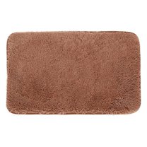 Qianduo Kitchen Mats for Floor - Outdoor Rug Waterproof - Door Mats - Polyester - 50X80Cm - Brown