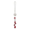 thumbnail image 3 of Bling Car Pendant Charms Rear View Mirror Hanging Ornament Red, 3 of 6