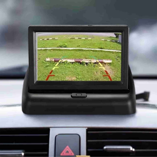 TIMIFIS Driving Recorder Backup Camera Analog Signals with 4.3'' Split Screen System for 24V Voltage Stable and Easy Installation Vehicle Camera
