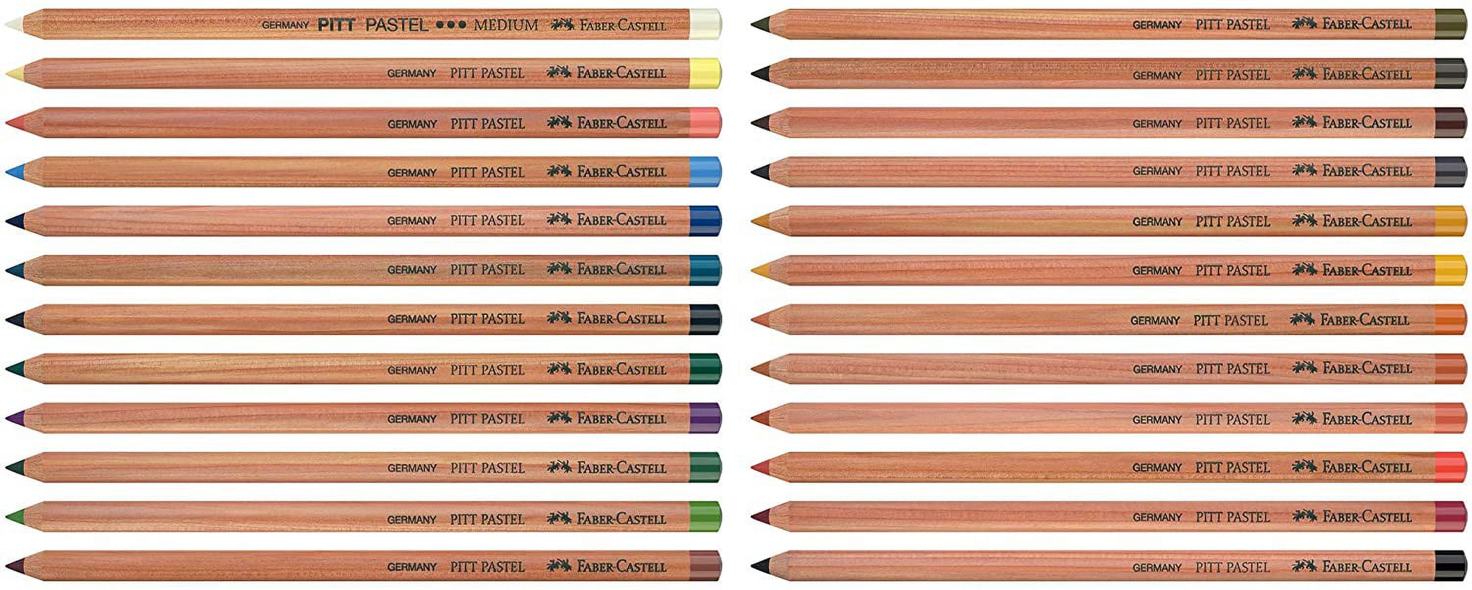 Faber Castell Pitt Pastel Pencil Set | Tin of 24