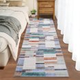 thumbnail image 2 of HOMERRY Area Rug 2x6 Runner Rugs for Living Room Triangular Geometric Pattern Rug Accent Indoor Floor Cover Soft Non Slip for Bedroom Dorm, Red, 2 of 7