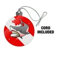 thumbnail image 3 of Angry Shark Scuba Diving Flag Diver  Acrylic Christmas Tree Holiday Ornament, 3 of 7