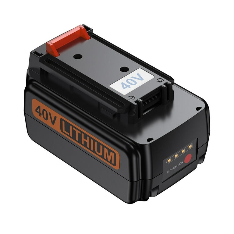 For Black & Decker 40V Battery Replacement | LBX2040 LBXR36 4.0Ah Li-ion  Battery