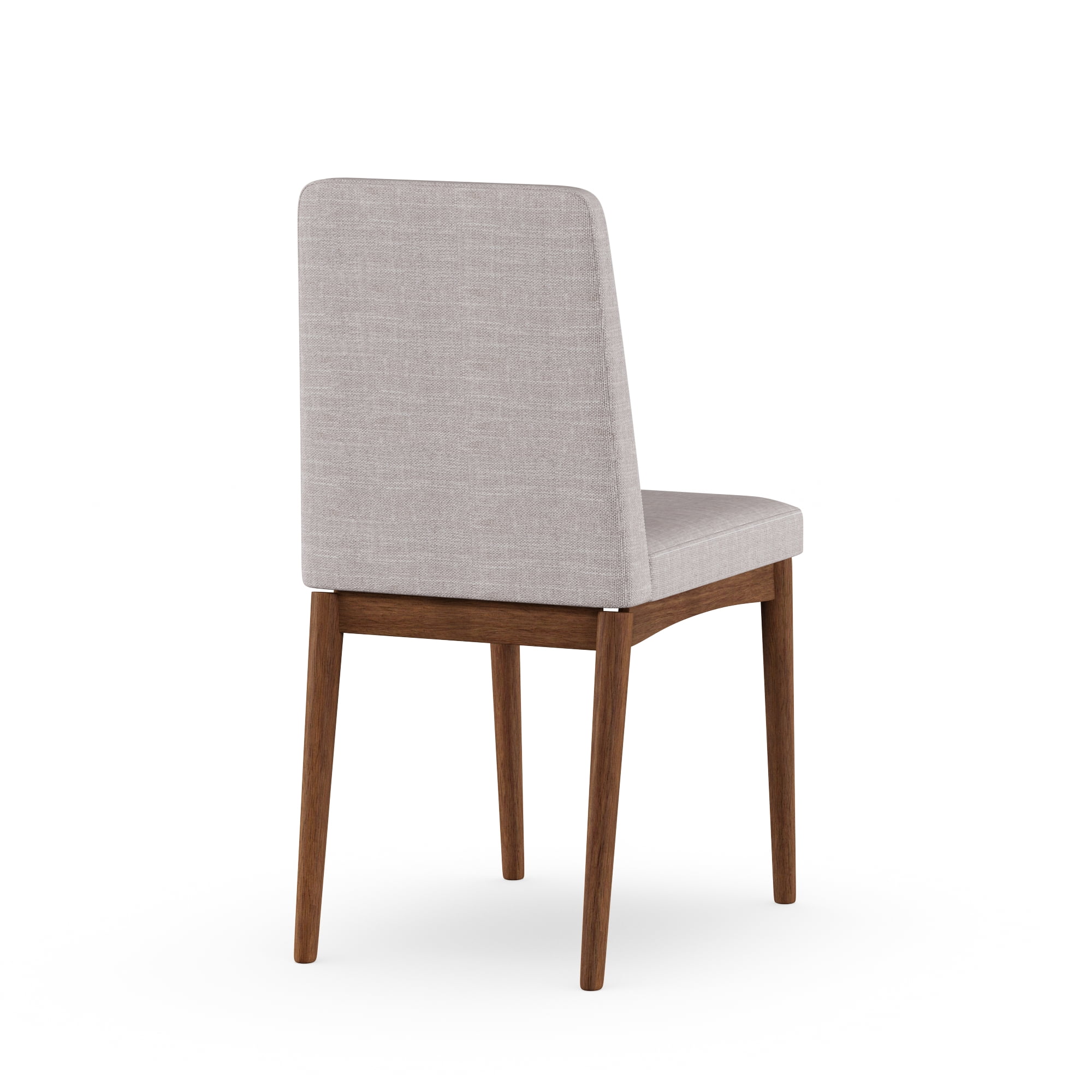 Bellamy Studios Pierre Indoor Dining Chairs, Set of 2, Walnut/Light Gray