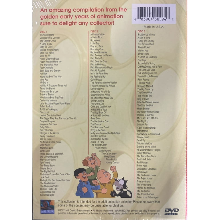 Amazon.com: Ultimate 150 Cartoon Festival : 3 Stooges, Betty