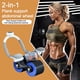 thumbnail image 2 of Rodillo para abdomen 2 en 1 antideslizante con almohadilla para arrodillarse Color aleatorio seguro para gimnasio en casa Hugtrwg Para estrenar, 2 of 7