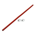 thumbnail image 1 of Manguera de acoplamiento recta de 13mm 4 capas de tela para intercambiador de calor, tubo de entrada de aire de turbocompresor, tubo de refrigerante de radiador 1000mm rojo, 1 of 7