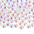 thumbnail image 1 of Jollin Pegamento Fix Flatback Rhinestones Cristal Diamantes Gemas Para Nail Art Crafts Decoraciones Ropa Zapatos (Ss16 1440Pcs Transparente Ab), 1 of 5