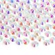 thumbnail image 1 of Jollin Pegamento Fix Flatback Rhinestones Cristal Diamantes Gemas Para Nail Art Crafts Decoraciones Ropa Zapatos (Ss16 1440Pcs Transparente Ab), 1 of 5