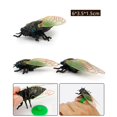 thumbnail image 4 of EIMELI 6pcs Plastic Insects Lady Bugs Butterfly Display Dragonfly Animals Model Early Educational Toy For Kids New, 4 of 4