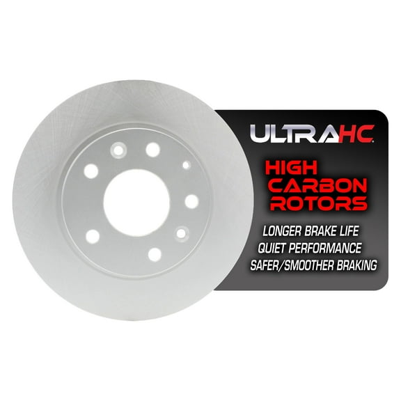 UltraHC Coated High Carbon Brake Rotor, Rear UR001485, Mazda 3 2021-2014