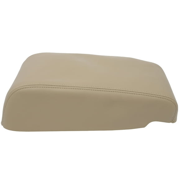 SCITOO Auto Beige Leather Armrest Center Console Lid Skin Cover Replacement fit For Toyota Avalon 2005 2006 2007 2008 2009 2010 2011 2012
