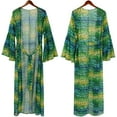 thumbnail image 4 of Aunavey Womens Beach Swimsuit Bikini Cover Up Long Floral Kimono Cardigan Bohemian Dress, 4 of 6