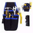 thumbnail image 2 of Bolsa Porta Herramientas Profesional Para Electricistas Negro cinta Azul, 2 of 6