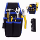 thumbnail image 2 of Bolsa Porta Herramientas Profesional Para Electricistas Negro cinta Azul, 2 of 6