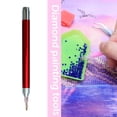 thumbnail image 3 of Cuadros Decorativos 5D DIY Diamond Painting Luminous Pen Bordado Nail Art Craft Tool (Rojo) Tmvgtek embutido en tela, 3 of 9
