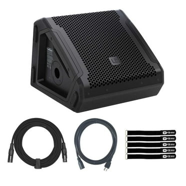 LD Systems MON 8 A G3 8" Powered Coaxial Stage Monitor with Connecting Cables Package