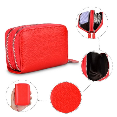 Betsey Johnson Card Holder Njjex RFID Blocking Leather Wallet for Women, Excellent Women's Genuine Leather Credit Card Holder ()