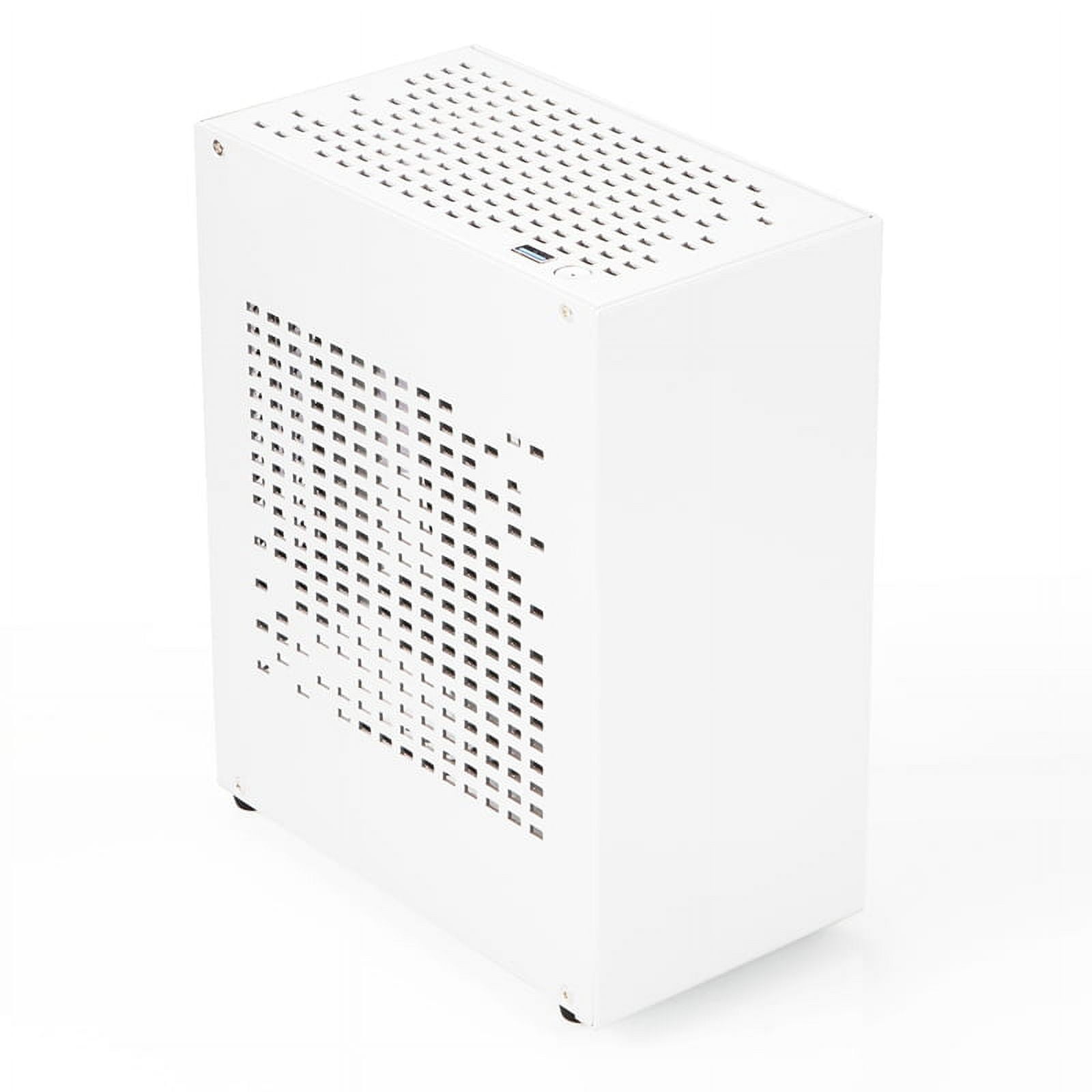 A07 Mini ITX Computer Case Chassis HTPC Host Case USB3.0 ITX Enclosure Personal Computer Chassis Desktop Box White