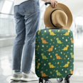 thumbnail image 2 of Green Cartoon Dinosaurs Eggs Pattern Luggage Cover Fashion Suitcase Cover Baggage Covers Fit 25-28 Inch Luggage (Go Travel), 2 of 5