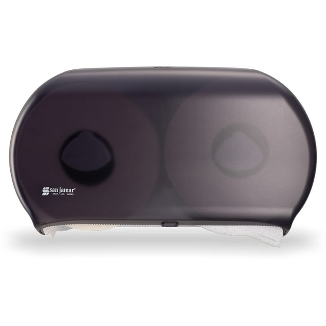 San Jamar R4000TBK Distributeur de Mouchoirs Jumbo 9 Pouces, Perle Noire