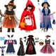 thumbnail image 2 of Disfraz de bruja de vampiro para niña, vestidos de carnaval de fantasía, disfraz de sirena Addams, novia fantasma, Caperucita Roja, 2024, 2 of 5