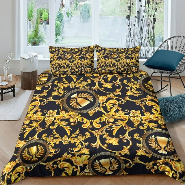 Milsleep Home Bedclothes Fashion Bedding Cover Set Adult Luxury Comforter Cover Set with Pillowcase