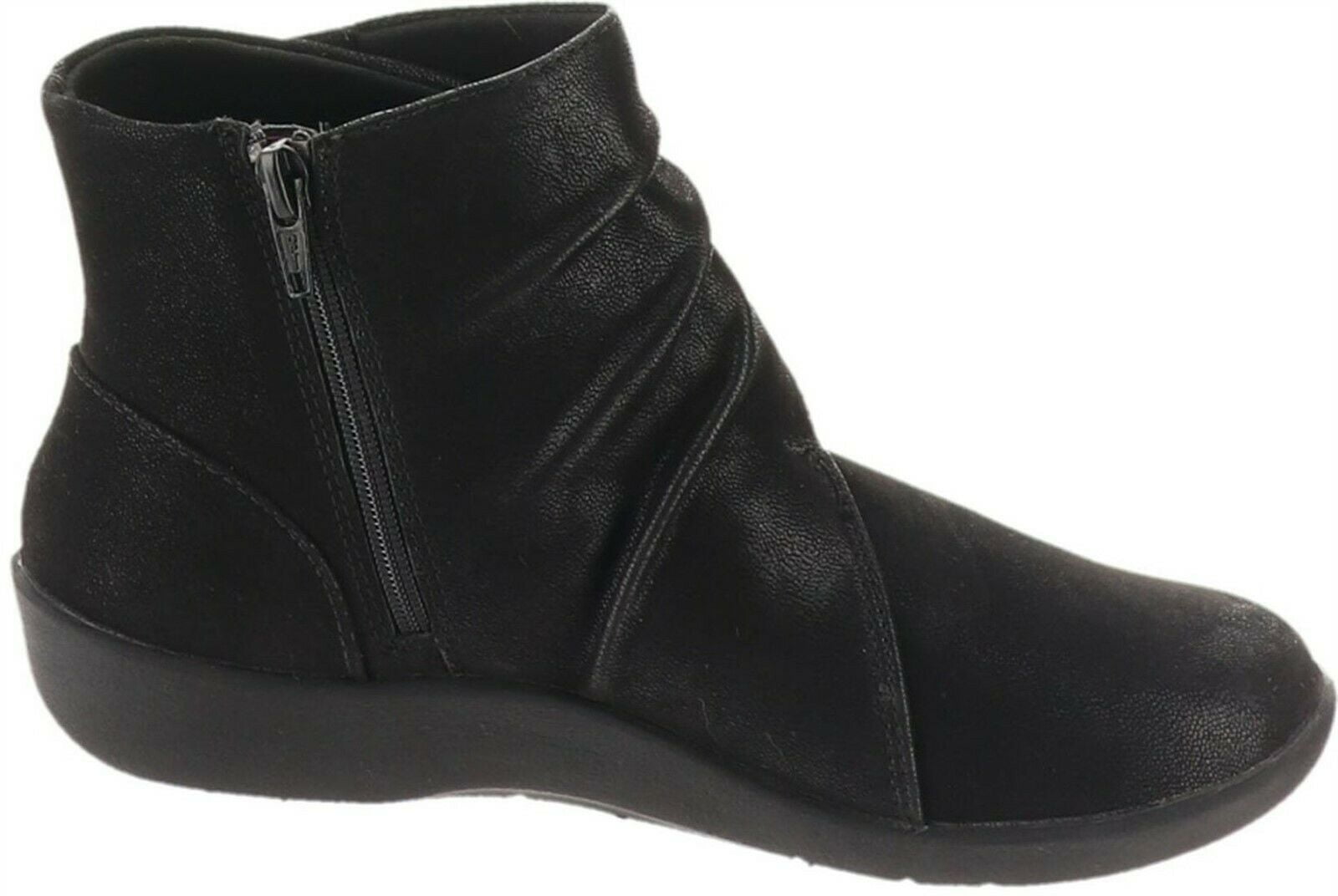 cloudsteppers by clarks ruched ankle boots