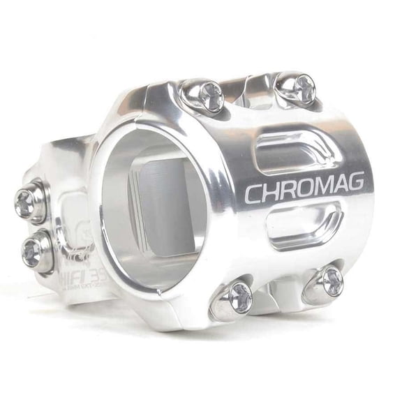 Chromag HiFi Stem 1-1/8'' L: 50mm, 0, Dia: 35mm, Silver