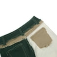 thumbnail image 3 of ITFABS Women's Patchwork Color Blockings Jeans, High Waist Denim Trousers, 3 of 5