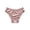 Hot Pink, variant on Ohufall Solid Color Lace Briefs for Women Breathable Soft Regular Cut Ventilated Underwear