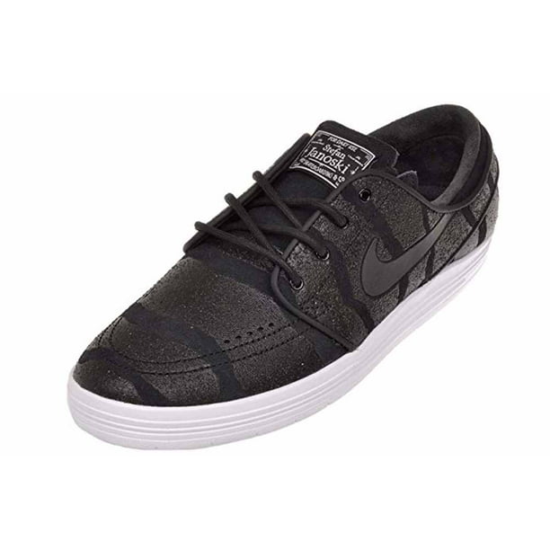Faial Geduld Nu al Nike SB Mens Lunar Stefan Janoski Shoes Black/Grey - Walmart.com
