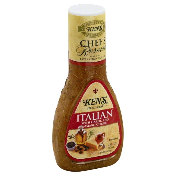 Ken's Steak House Chef's Reserve Italian With Garlic And Asiago Cheese