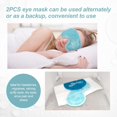 thumbnail image 4 of Mascarilla refrescante NEWGO para ojos hinchados Cold Pack, azul, paquete de 2, 4 of 7