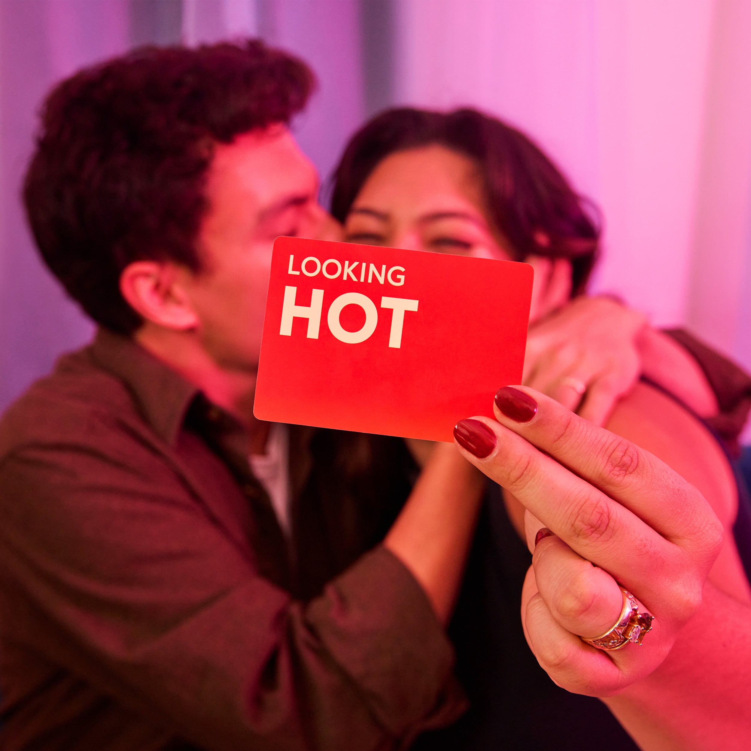 Love Laugh Drink by What Do You Meme? – A Fun and Romantic Drinking Game for Couples, Great for Date Night and Adult Party Games