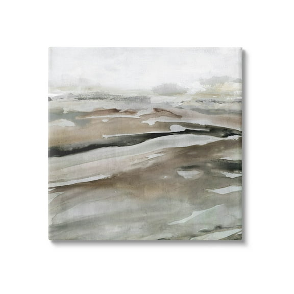 Stupell Industries Abstract Muted Landscape Scene Painting Gallery Wrapped Canvas Print Wall Art, Design by Carol Robinson