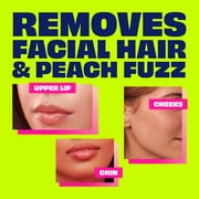 Nair Hair Remover Face Cream, Moisturizing Formula Hair Removal with Sweet Almond Oil, 2 oz