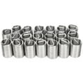 thumbnail image 3 of Insert Nut, Screw Fastening 20Pcs SUS304 Thread Protector  For Aviation For Molds For Manufacturing Fields For Lamps For Automobiles For Mechanical Equipment 2.5D, 3 of 8