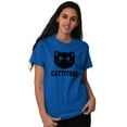 thumbnail image 4 of Cattitude Funny Cat Ladies Pet Lovers Women's Plus Size Graphic Tee Brisco Brands 5X, 4 of 5