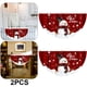 thumbnail image 1 of WDOplteas Banderines Navideños Con Forma Abanico Navideña para Exteriores (muñeco Nieve) 2 Uds., 1 of 9