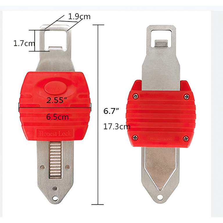 Okeba Portable Door Lock, Heavy-Duty Steel Travel Lock, Extra