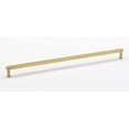 thumbnail image 6 of Alno A717-18-SB Moderne 18" Center To Center Solid Brass Flat Bar Large Cabinet Handle /, 6 of 7