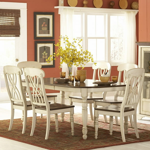 Homelegance Weston Home Ohana 7 Piece Rectangle Dining Table Set