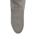thumbnail image 5 of Womens Slouchy Faux Suede Mid-calf Wedge Boots, 5 of 8