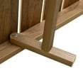 thumbnail image 4 of DEXTRUS Raised Garden Bed with Planting Tool, Elevated Weather Resistant Poly Wooden Planter Box Stand for Backyard, Patio, Balcony w/Lockable Wheels, 300lb Capacity - Brown, 4 of 10
