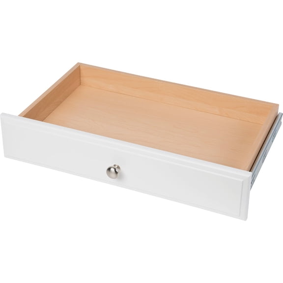 Easy Track RD04ON 4-Inch Deluxe Replacement Drawer for Closet Storage Tower Organizer Kits, White